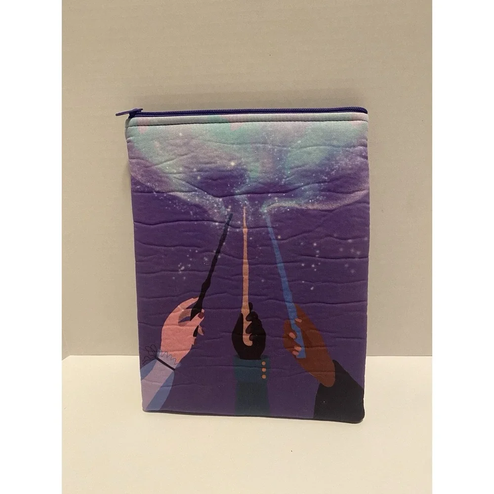 Bookbeau Harry Potter Wand Trio Book Sleeve‎ - Preowned Great Condition